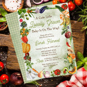 Invitation Un Petit Bébé local est sur le chemin de la douche