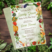 Invitation Un Petit Bébé local est sur le chemin de la douche