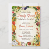 Invitation Un Petit Bébé local est sur le chemin de la douche (Devant)