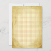 Invitation Un Petit Bébé local est sur le chemin de la douche (Dos)