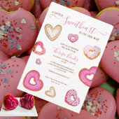 Invitation Un petit beignets valentin