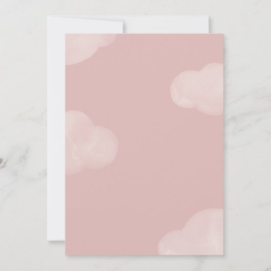 Invitation Un Petit Bois Est Presque À Cause Du Baby shower D (Dos)