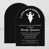 Invitation Un Petit Bois Est Presque À Cause Du Baby shower D (Devant / Derrière)