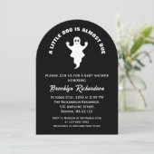 Invitation Un Petit Bois Est Presque À Cause Du Baby shower D (Debout devant)