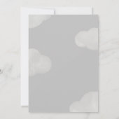 Invitation Un Petit Bois Est Presque À Cause Du Baby shower D (Dos)