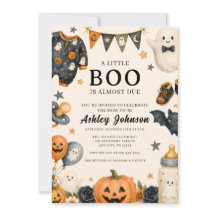 Un petit BOO est presque arrivé Fête de bébé Hallo
