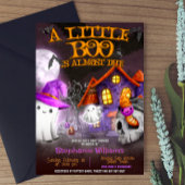 Invitation Un petit boo est presque prêt