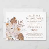 Invitation Un Petit Bouquet Boho Anniversaire Fleur sauvage (Devant)