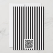 Invitation Un petit bout arrive Code QR Baby Shower (Dos)