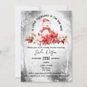 Invitation Un petit canard est sur le chemin Noël d'hiver (Devant)