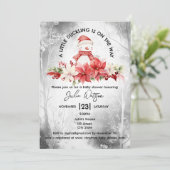 Invitation Un petit canard est sur le chemin Noël d'hiver (Debout devant)