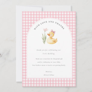 Invitation Un Petit Caneton Est en Route Fête de Bébé Canard