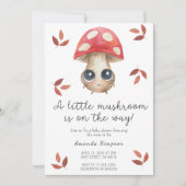 Invitation Un petit champignon se trouve sur le chemin du Bab (Devant)