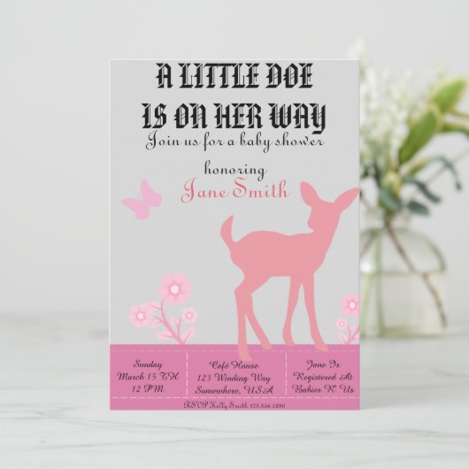 Invitation Un petit chien (Debout devant)