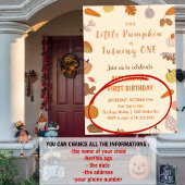 Invitation Un petit Citrouille à l'occasion d'un Halloween 1e