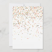 Invitation Un Petit Citrouille Automne Automne Automne Baby s (Dos)