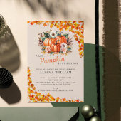 Invitation Un Petit Citrouille Automne Automne Automne Baby s