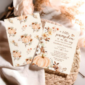 Invitation Un Petit Citrouille Automne Automne Automne Baby s