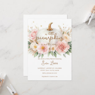 Invitation Un Petit Citrouille Automne Automne Automne Baby s