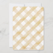 Invitation Un petit Citrouille est en chemin baby shower Invi (Dos)