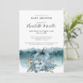 Invitation Un Petit Citrouille Se Trouve Sur Le Chemin De L'A (Debout devant)