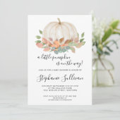 Invitation Un Petit Citrouille Se Trouve Sur Le Chemin Du Bab (Debout devant)