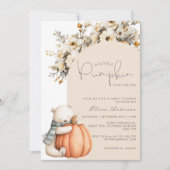 Invitation Un Petit Citrouille Se Trouve Sur Le Chemin Du Bab (Devant)