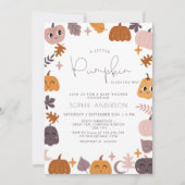 Invitation Un Petit Citrouille Se Trouve Sur Le Chemin Du Bab (Devant)