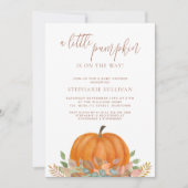 Invitation Un Petit Citrouille Se Trouve Sur Le Chemin Du Bab (Devant)