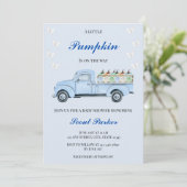 Invitation Un Petit Citrouille Se Trouve Sur Le Chemin Du Bab (Debout devant)