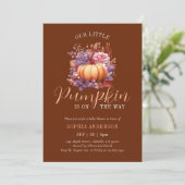 Invitation Un Petit Citrouille Se Trouve Sur Le Chemin Du Bab (Debout devant)