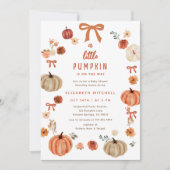 Invitation Un Petit Citrouille Se Trouve Sur Le Chemin Du Bab (Devant)