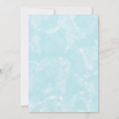 Invitation Un petit citrouille sur le chemin de l'automne béb (Dos)