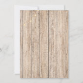 Invitation Un Petit Cowboy Est En Route Bleu Jaune Western (Dos)