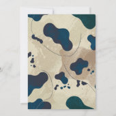 Invitation Un petit cowboy est sur le Baby shower Way (Dos)