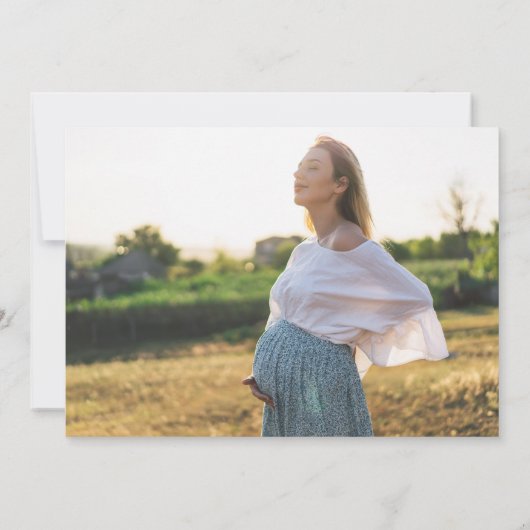 Invitation Un Petit Cutie Est En Route | Baby shower photo (Dos)