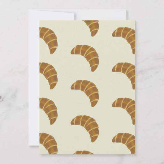 Invitation Un petit déjeuner buffet froid et chaud est servi (Dos)