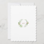 Invitation Un Petit Ensemble De Joy Pink Hibiscus Baby shower (Dos)