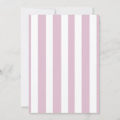 Invitation Un petit fantôme rose pour une Baby Shower d'Hallo (Dos)