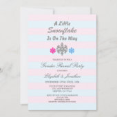 Invitation Un Petit Feu De Neige Est En Voie De Révélation De (Devant)