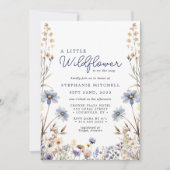 Invitation Un Petit Fleur sauvage se trouve sur le chemin Bab (Devant)