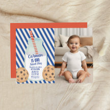 Un petit garçon doux Lait Cookie Premier anniversa