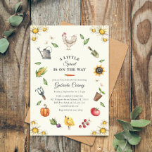 Un petit germe est en route | Baby Shower au jardi