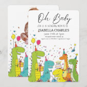 Invitation Un petit homme est en route (Devant / Derrière)