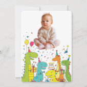 Invitation Un petit homme est en route (Dos)