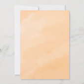 Invitation Un petit livre est presque à Baby shower (Dos)