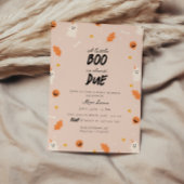 Invitation Un petit livre est presque à baby shower