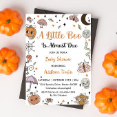 Invitation Un petit livre est presque dû à la fête d'Hallowe