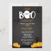 Un petit livre est presque dû Baby shower d'Hallow