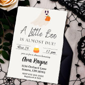 Invitation Un petit livre est presque dû Baby shower Invitati